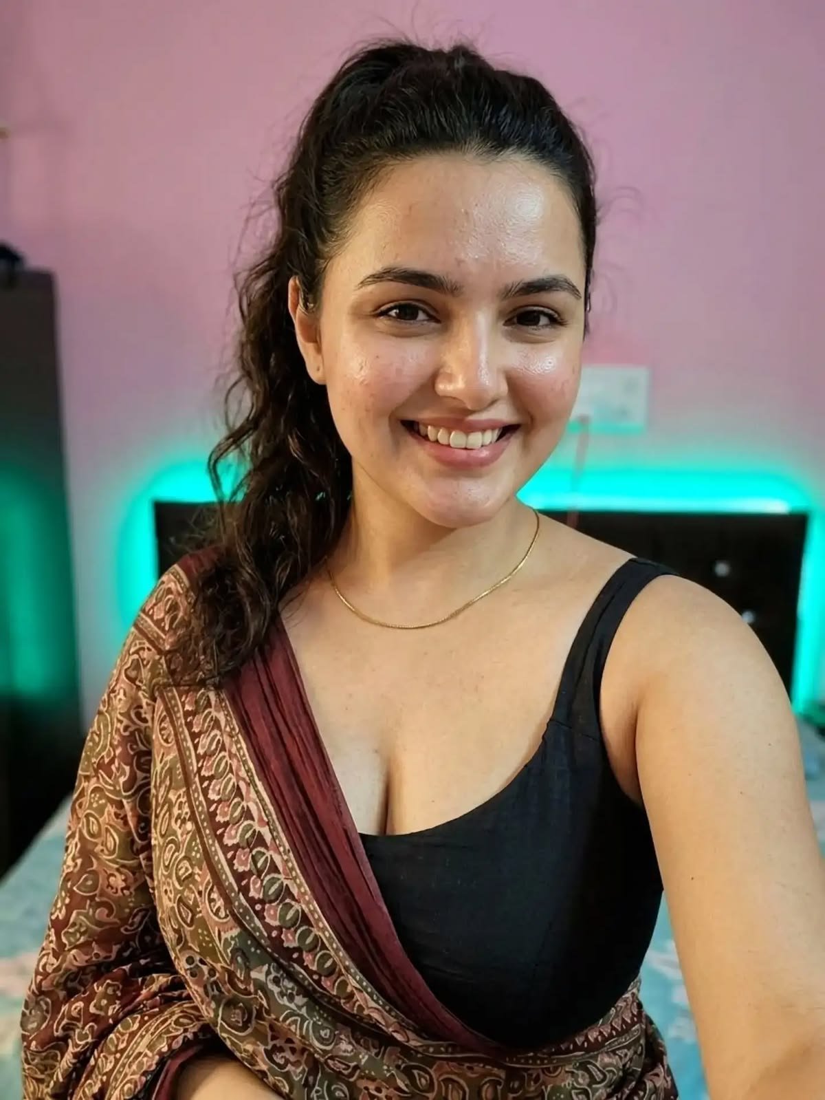 long hair curvy Punjabi BTM Layout