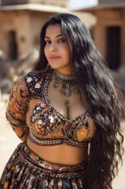 long hair North Indian escorts BTM Layout
