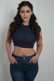 slim elegant airhostess MG Road